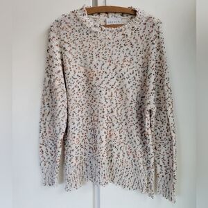 Hayden Los Angeles Textured Confetti Knit Textured Sweater Women’s size L
